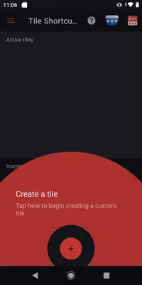 Tile Shortcuts - Quick settings android App screenshot 0