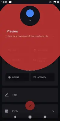 Tile Shortcuts - Quick settings android App screenshot 1